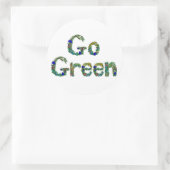 Go Groene Stickers (Tas)