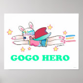 Go Hero 16 x 12 inch, Poster papier (Matte) (Voorkant)