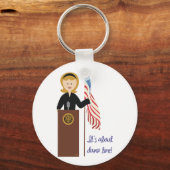 Go Hillary Sleutelhanger (Voorkant)