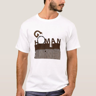 Go Homan Go Home Man grensconcept T-shirt