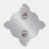 Go-Kart Car Racing Bar Mitzvah Bedankdoosjes (Uitgevouwen)