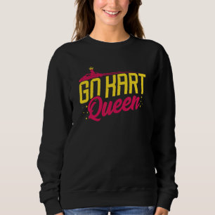Go Kart Koningin  Go Karting Motorsport Racen Fan  Trui