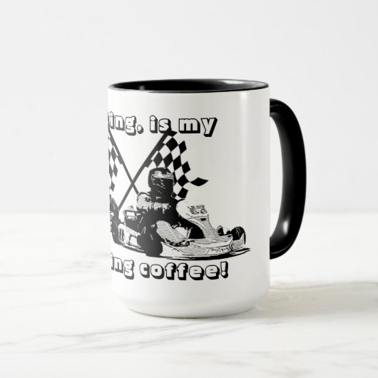Go Kart Racers Mug (Devant droit)