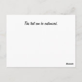 Go Kart Racing Birthday-uitnodiging Briefkaart (Achterkant)