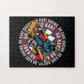 Go Kart Racing Legpuzzel (Horizontaal)