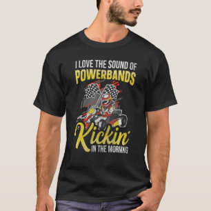 Go Kart Racing Quote voor een Go Karting Driver T-shirt