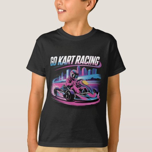 Go Kart Racing T-shirt (Voorkant)