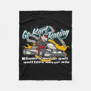 Go Kart Winners Fleece Deken