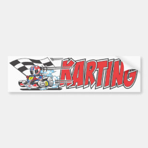 Go Karting Bumpersticker