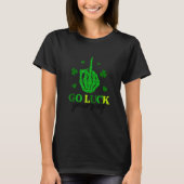 Go Luck Yourself Funny Irish St Patrick Day T-shirt (Voorkant)