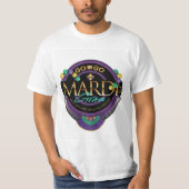 GO Mardi Gras Mannen T-shirt (Voorkant)