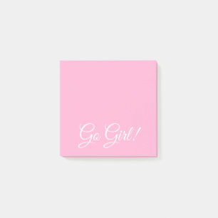 Go meisje roze post-it® notes