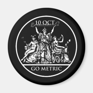 Go Metrische contouren Magnet Magneet