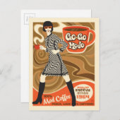 Go Mojo Coffee Briefkaart (Voorkant / Achterkant)