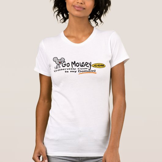 Go Mousey dotCOM T-shirt (Voorkant)