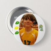 Go Norah Ronde Button 7,6 Cm (Voorkant /achterkant)