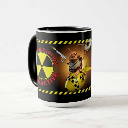 Go Nuclear Cockroach Style Mok (Voorkant links)