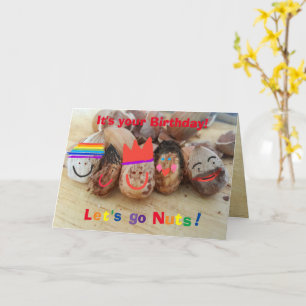 Go Nuts C'est ton anniversaire ! - Carte d'anniver