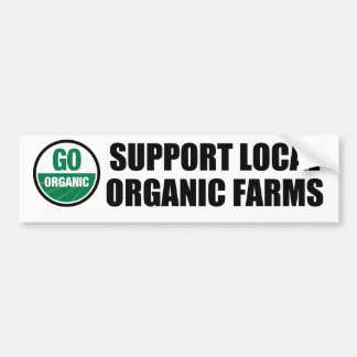 Go Organic Bumpersticker