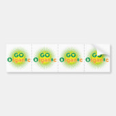 Go Organic Bumpersticker (Voorkant)