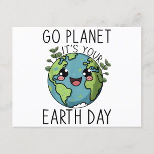 Go Planet is Your Earth Day Teacher Kinder Schatti Informatiekaartje