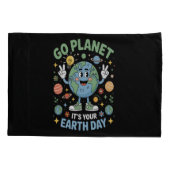 Go Planet Its Your Earth Day Kussensloop (Achterkant)