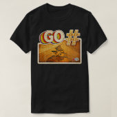Go Pound Sand Hipster Golf T-shirt (Design voorkant)