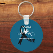 Go Red Heart Disease Awareness Month  Sleutelhanger (Voorkant)