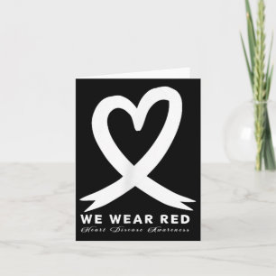 Go Red in februari Hartziekte Bewustzijn Gezondhei Kaart