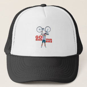 Go ride Your Bike Trucker Pet