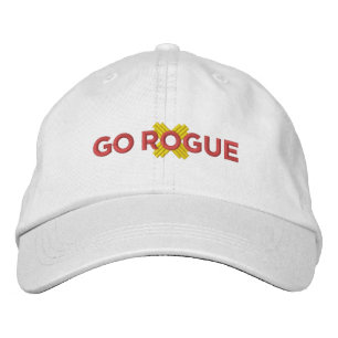 Go Rogue Embrioded Baseball Hat Geborduurde Pet
