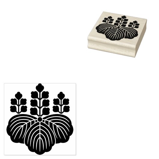 Go-Shichi no Kiri Pattern 五七の桐 Japanse stempel (Gestempeld)