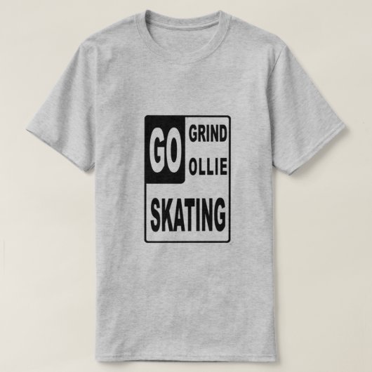 Go Skating T-Shirt (Design voorkant)