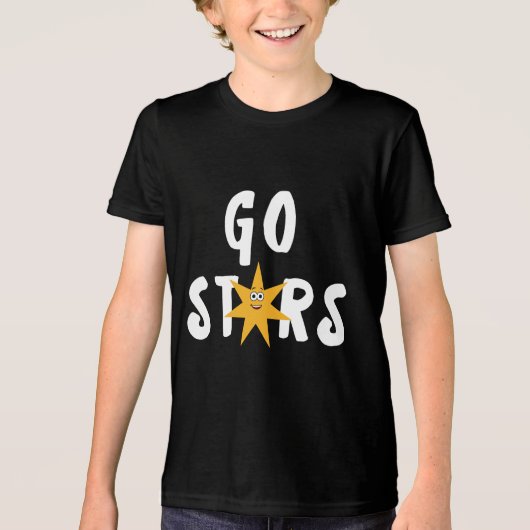 Go Stars Kinder Shirt (Voorkant)