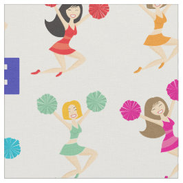 Go Team Combed Cotton Fabric Stof