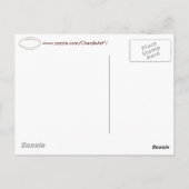 Go Team Custom Football Outline briefkaarten (Achterkant)
