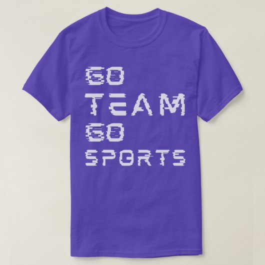 Go Team Go Sport T-shirt (Design voorkant)