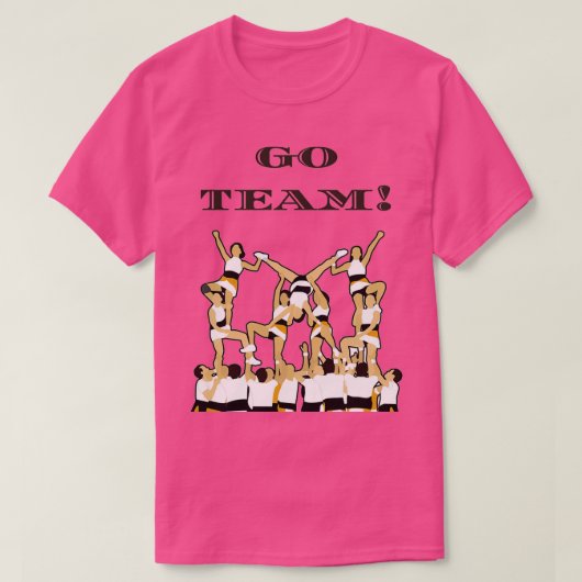 Go-team T-shirt (Design voorkant)