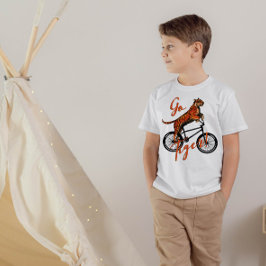 Go Tiger-fiets T-shirt
