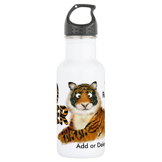 Go Tiger - Liberty Bottle - SRF Waterfles (Voorkant)