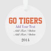 Go Tigers Orament - SRF (dos)