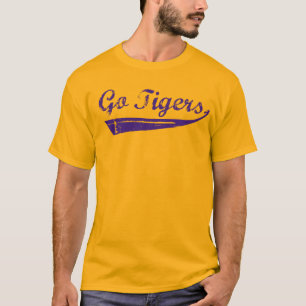 Go Tigers (Paars) T-shirt
