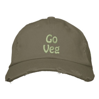 Go Veg, Save the Planet, dierenrechtenactivist Geborduurde Pet