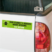 Go Vegan Bumpersticker (Op Truck)