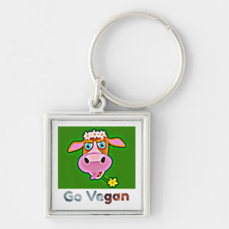 Go vegan collectie sleutelhanger