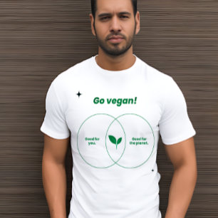 Go Vegan : Faites une déclaration avec ce T-shirt 