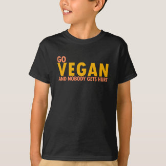 Go Vegan - Vegan, Vegetariërs - D3 Design T-shirt