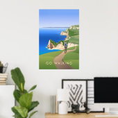 Go Walking Travel Poster (Bureau à domicile)