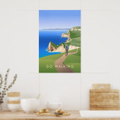 Go Walking Travel Poster (Cuisine)