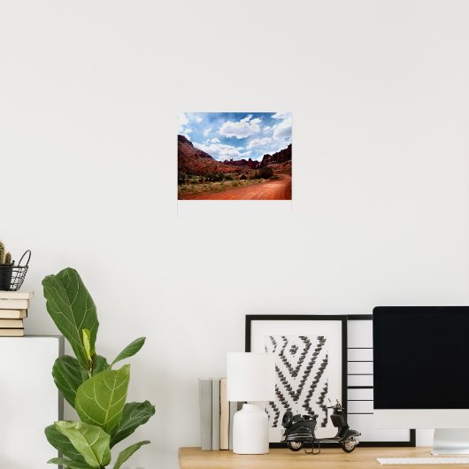 Go West II - Moab, Utah Poster (Bureau à domicile)